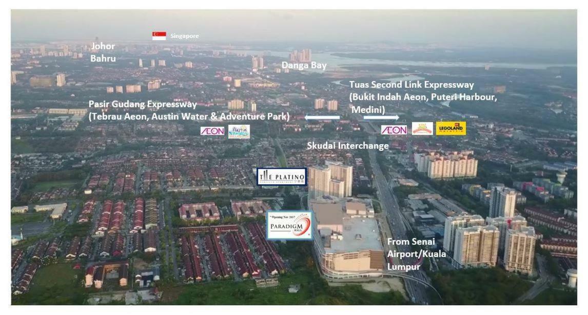 Le Platino Homestay Johor Bahru Extérieur photo